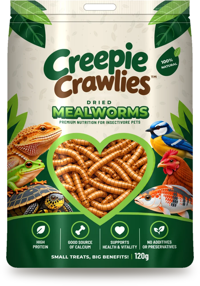 Dried Mealworms pouch